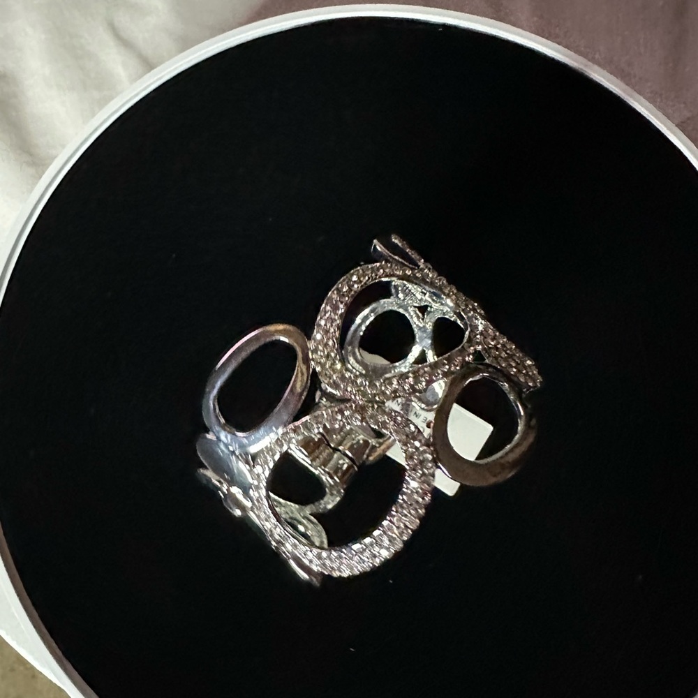 Gorgeous, contemporary sparkler of a bracelet